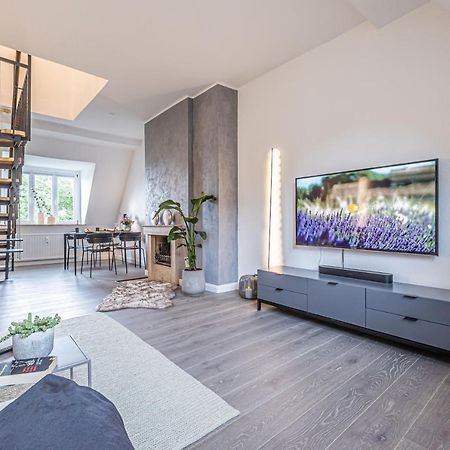 Fewo1846 - Moewensicht - Luxurioese Maisonettewohnung Mit 2 Schlafzimmern Und Hafenblick Flensburg Bagian luar foto