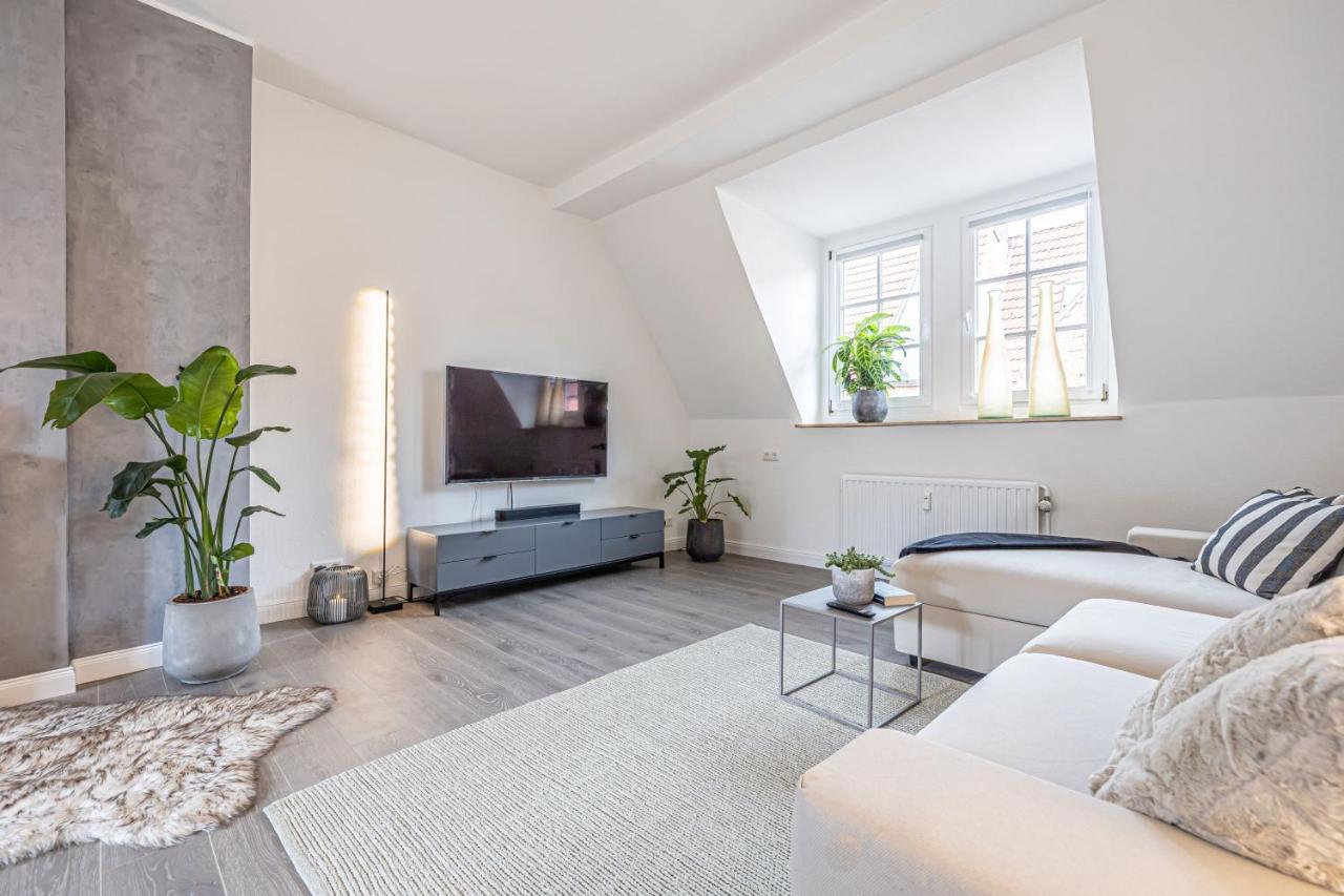 Fewo1846 - Moewensicht - Luxurioese Maisonettewohnung Mit 2 Schlafzimmern Und Hafenblick Flensburg Bagian luar foto